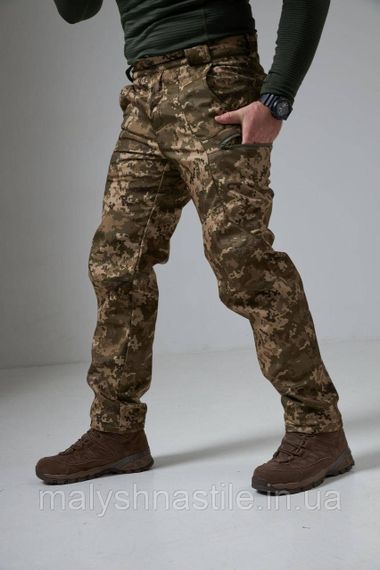 Штани Soft Shell Піксель ЗСУ SKMilitary | Зображення 1