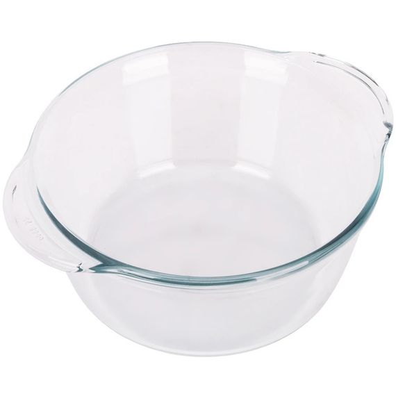 Форма для запікання жаростійка скляна з кришкою кругла Simax 2.8 л 6706/6716 | Зображення 5