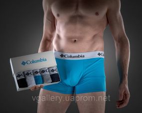 Набор трусов Columbia, подарочный комплект трусов Коламбия в коробке на 2-5 штук, нижнее белье Columbia 2-5 шт
