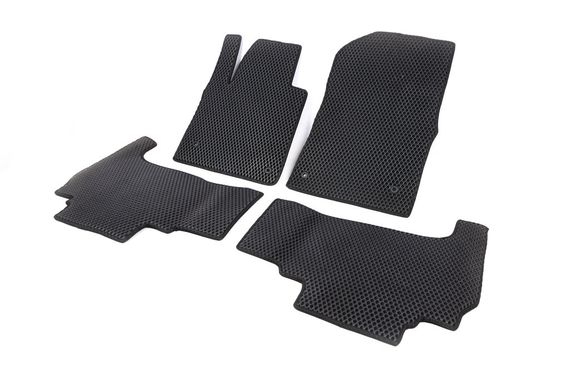 Коврики (2007-2012, EVA, черные) для Toyota Land Cruiser 200 | Зображення 9
