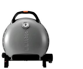 Портативний переносний газовий гриль O-GRILL 600T, срібло Код: 009061