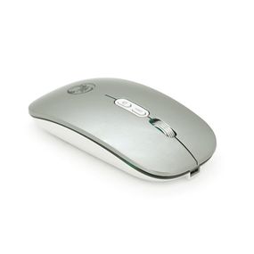 Миша бездротова iMICE E-1400.5 кнопок, 800/1200/1600 DPI, 2.4Ghz 10м, Silver