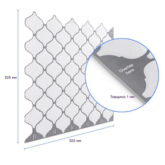 Самоклеюча поліуретанова плитка 305х305х1мм (D) SW-00001941 | Зображення 2
