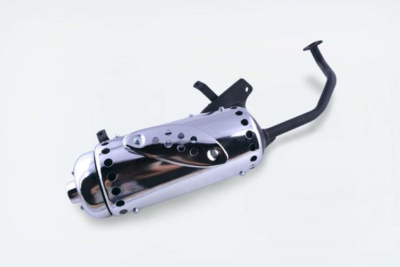 Глушитель   4T GY6 50   WIND   (круглый, хром)   VDK