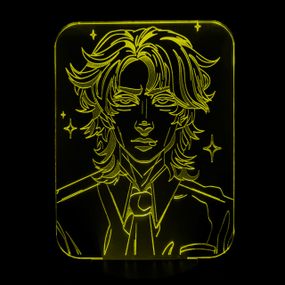 Акриловий світильник-нічник Майкл Афтон жовтий tty-n001741