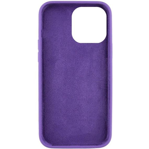 Чехол Silicone Case Full Protective (AA) NO LOGO для Apple iPhone 16 (6.1") Фиолетовый / Amethyst | Зображення 3