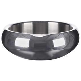 Миска для собак та котів Flamingo Muna Silver, 1.2 л