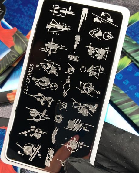 Пластина 177 для стемпинга Starlet Professional (12х6см)