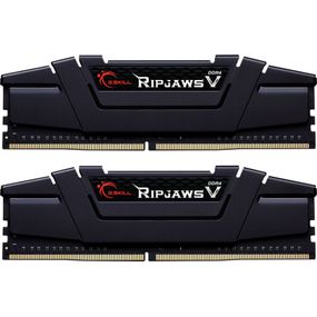 Модуль памяти для компьютера DDR4 16GB (2x8GB) 4400 MHz RipjawsV Black G.Skill (F4-4400C18D-16GVKC)