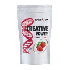 Креатин моногидрат Vansiton Creatine Monohydrate 250 g /50 servings/ Strawberry