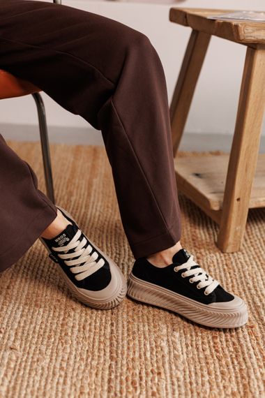 Кеди жіночі 591723 Чорні 36 37 38 39 40 | Зображення 9