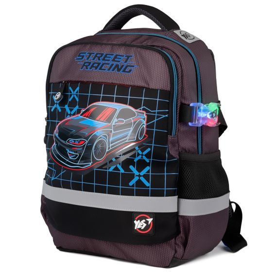 Рюкзак шкільний YES S-52 Ergo Street Racing 559569 13 л | Зображення 1