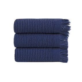 Рушник Lotus Home 11378 Туреччина 50*100 см  Бавовна + бамбук Синій