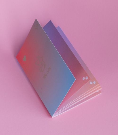 Блокнот 4Profi "Gradient Title note" fox 64 листа формат A5 901708 | Зображення 1