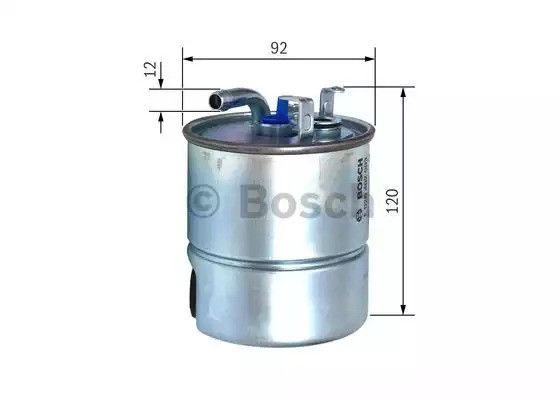 Фільтр паливний MERCEDES-BENZ SPRINTER, BOSCH (F026402003) | Зображення 4