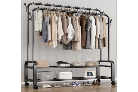 Вішалка стійка-полиця для одягу МЕТАЛ стильне рішення XPRO YP609 (44343-YP609_829)