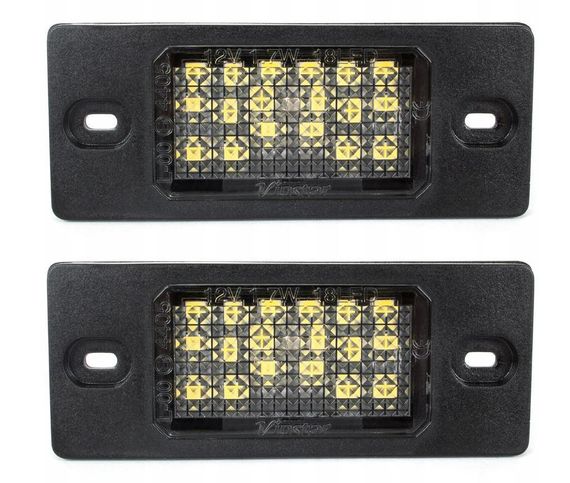 VW Golf IV универсал 99-05 лампы подсветки номерного знака LED 2 шт комплект гольф 4 | Зображення 2