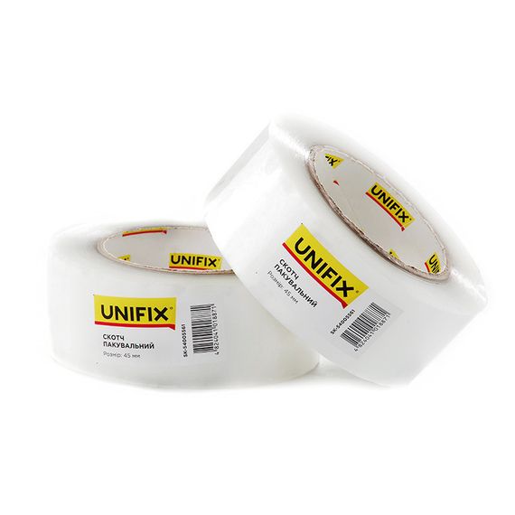 Стрічка клейка пакувальна 500 м SK-54005561 UNIFIX SK-540055611