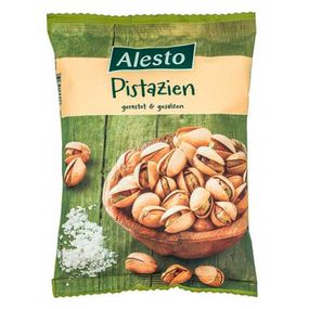 Фісташки Alesto Californian Pistachios смажені солоні, (500 г)