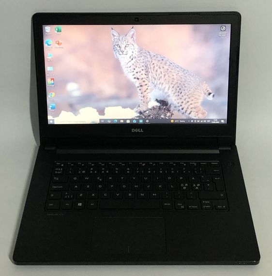 Ноутбук Б-клас Dell Latitude 3470 / 14" (1366x768) TN / Intel Core i3-6100U (2 (4) ядра по 2.3 GHz) / 8 GB DDR3 / 128 GB SSD / Intel HD Graphics 520 / WebCam / Win 10 Pro б/в | Зображення 1