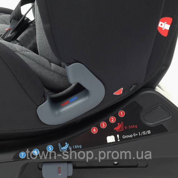 Автокресло ME 1093 MEMPHIS Gray Black | Зображення 8