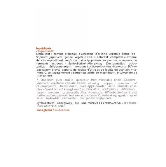 Протиалергічний комплекс INELDEA SANTE NATURELLE Allerbiol 60 Caps | Зображення 2