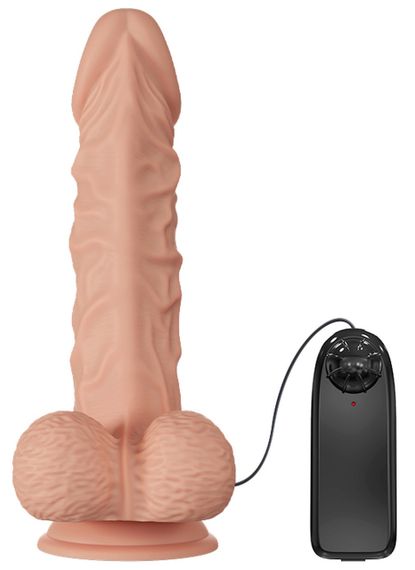 Великий вібратор на присосці BAILE - Beautiful Burag Vibration 9.4", BW-008104ZR Sex Aura | Зображення 1