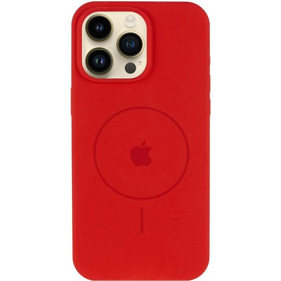 Чехол Silicone Case Full Protective (AA) V2 with MagSafe для Apple iPhone 13 Pro (6.1") Красный / Red | Зображення 1