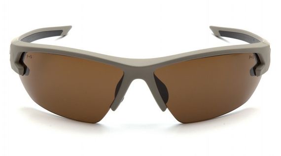 Окуляри захисні Venture Gear Tactical Semtex Tan (bronze) Anti-Fog, коричневі в камуфльованій оправі | Зображення 1