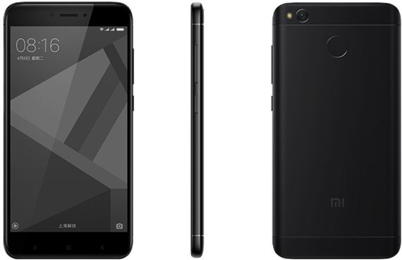 Смартфон Xiaomi Redmi 4x 3/32GB Black Global Rom | Зображення 1