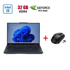 Ігровий ноутбук Lenovo Legion Pro 7 16IRX8H / 16" (2560x1600) IPS / Intel Core i9-13900HX (24 (32) ядра по 3.9 - 5.4 GHz) / 32 GB DDR5 / 960 GB SSD / nVidia GeForce RTX 4080, 12 GB GDDR6, 192-bit / WebCam б/в + Подарунок Бездротова миша HOCO GM28