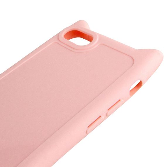 Чохол TPU GETMAN Cat with straps для Apple iPhone 16e (6.1") Pink | Зображення 3