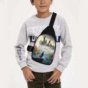 Сумка через плече дитяча Гаррі Поттер 29х17 см сумка слінг для хлопчика (02056)