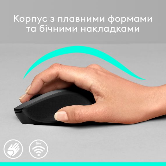 Мишка Logitech M280 Black (910-004287) | Зображення 1