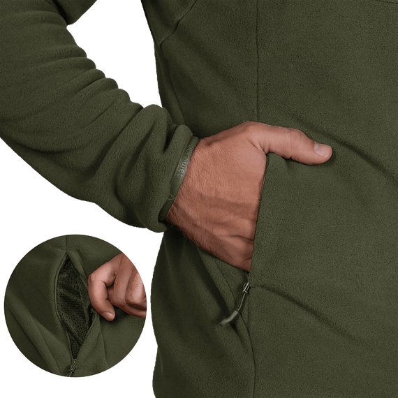 Флісова кофта Army 2.0 НГУ Олива (7408), L | Зображення 4