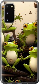 Чехол на Samsung Galaxy S20 Жабки "5656u-1824-17620"
