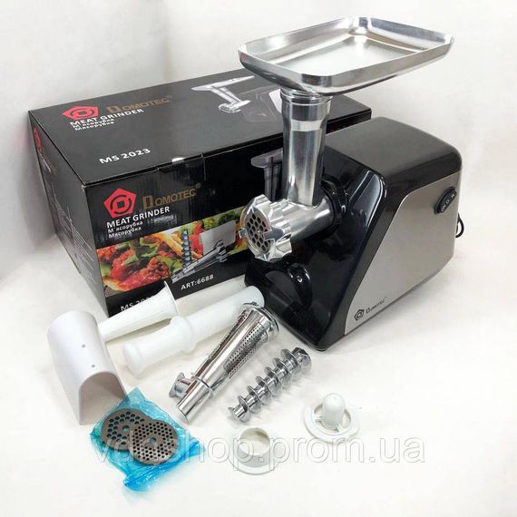 Мясорубка 2000 вт, Бытовая кухонная мясорубка электрическая, Электрические мясорубки профессиональные DH-21 | Зображення 1