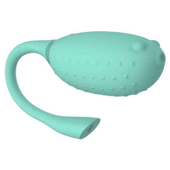 Смарт-виброяйцо Magic Motion Fugu Green, глубокая вибрация sexstyle | Зображення 5