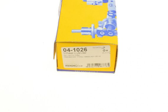 Цилиндр тормозной задний Fiat 500 09- Panda 03- Ford Ka 08-16 d=20.64mm  04-1026 | Зображення 7