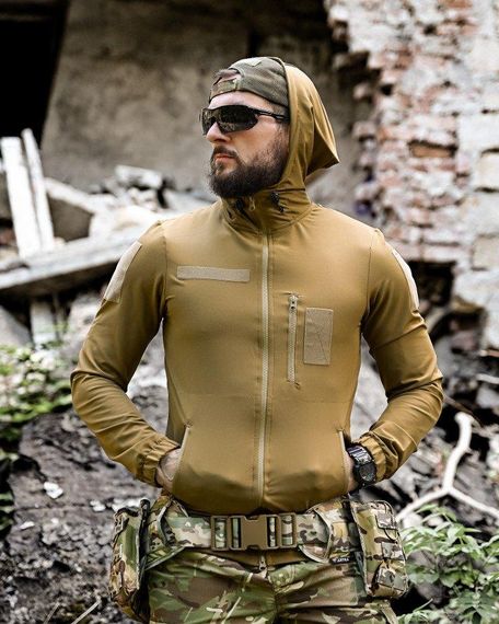 Полегшена тактична куртка Cambodia кайот НП5187 | Зображення 4