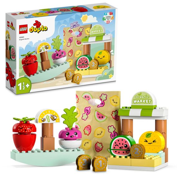 Конструктор LEGO DUPLO My First Органічний ринок 40 деталей (10983) | Зображення 5