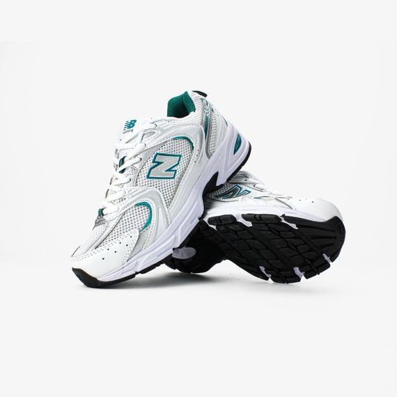 Демісезонні кросівки весна літо New Balance  колір білий/сріблястий/зелений | Зображення 5