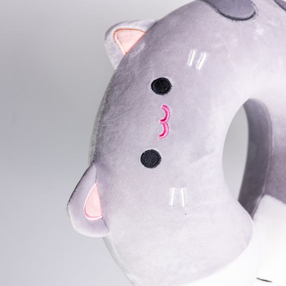 Подушка для шиї Kitty U-подібна, сірий HP-56-11G | Зображення 3