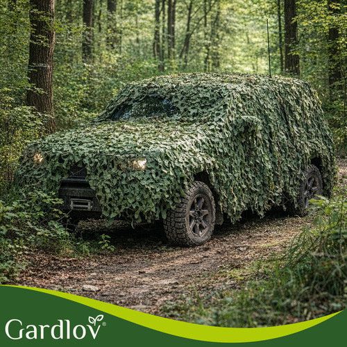 Камуфляжна маскувальна сітка 3x6 м Gardlov 27385 + 100 шт. стяжок | Зображення 7