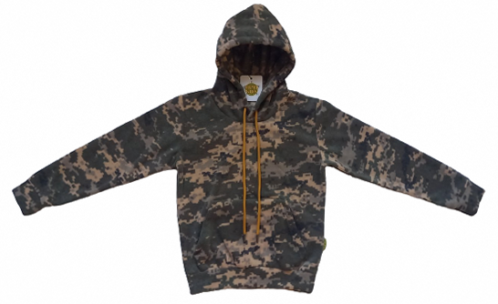 Худі дитяча флісова ARMY KIDS камуфляж Піксель | Зображення 4