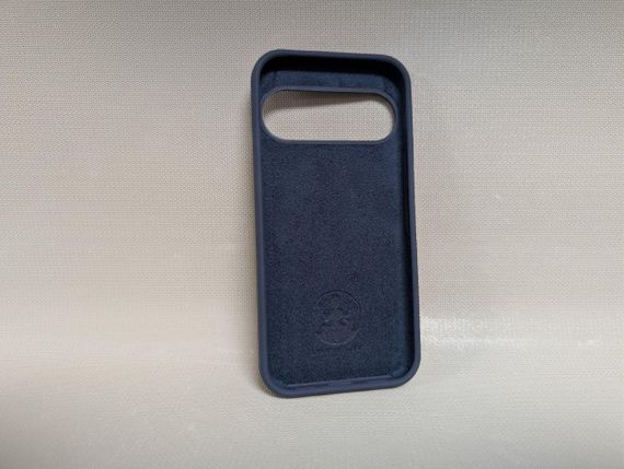 Чохол для Google Pixel 10 / Гугл Піксель 10, Lakshmi, з логотипом, м'який, протиударний, софт тач, синій | Зображення 1