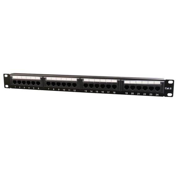 Патч панель Cablexpert NPP-C624CM-001, 24 порти, Cat6