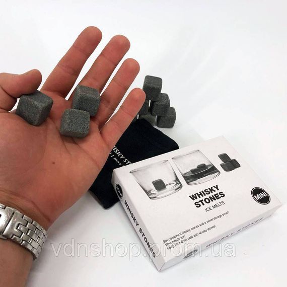 Камені для віскі Whiskey Stones з стеатита (9шт) JS-78 | Зображення 5