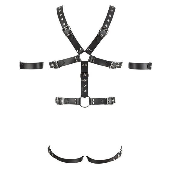 Чоловіча портупея ZADO Harness шкіра S/M | Зображення 3