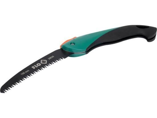Ножівка садова складана FLO, L= 150 мм, 6 зубів/1", t= 1 мм FLO-28630 | Зображення 1